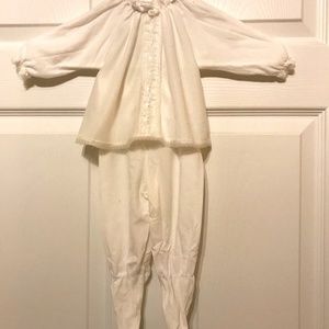 Cutler 2 Pc Footed Pajama Set